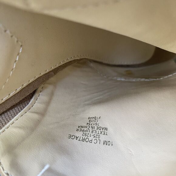 Liz Claiborne Women's Portage Slingback Buckle Dress Sandals Block Heel Size 10 - Picture 6 of 11